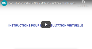 Consultation Virtuelle SmileMate instructions photos